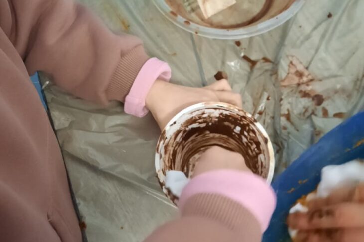 tintura con curry e cioccolato