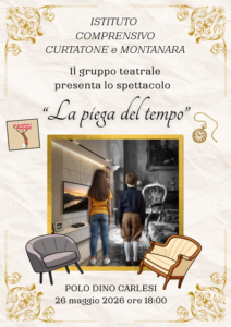 Volantino spettacolo teatrale 26 maggio 2026